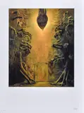 AF76 by Zdzisław Beksiński, inkografia, sold Oct 2022