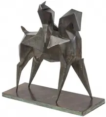 Paweł Orłowski, Veni, Vidi, Vici, 2018, 2018, brąz patynowany