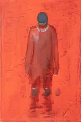 Piotr Kotlicki, Pochroniony, 2017, 2017, olej, płótno