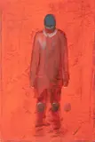 Piotr Kotlicki, Pochroniony, 2017, 2017, olej, płótno