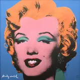 Marylin Monroe by Andy Warhol, serigrafia, papier, sold Jul 2022