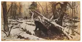Julian Fałat, Polowanie na niedźwiedzicę, 1888 r.