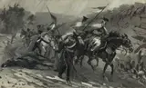 Stanisław Bagieński, Samosierra, olej, płótno, 25