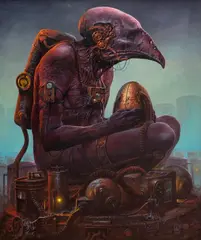 Dariusz Zawadzki, Cyclus, 2020, 2020, olej, płyta