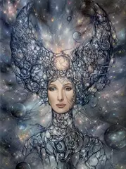 Anastazja Markovych, Blask Księżycowej Nocy, 2022, 2022, olej, płótno