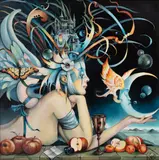 Zbigniew Seweryn, Metamorfoza anioła, 2016, 2016, olej, akryl, płótno