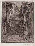 Józef Pankiewicz, Rue de la Boucherie w Caudebec en Caux