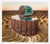 Jacek Yerka, Amont biblioteczny