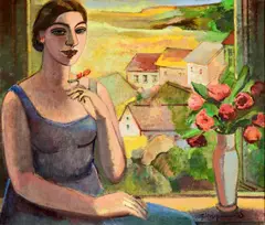 Anna Karpowicz-Westner, Słoneczny dzień, 2008 r., 2008, olej, płótno