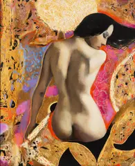 Olga Pelipas, Wenus, 2015 r., 2015, akryl, płótno