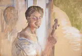 Jacek Malczewski, Skrzypaczka, 1911
