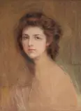 Teodor Axentowicz, Portret kobiety, przed 1916 r.