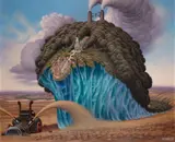 Jacek Yerka, Ostatni lodowiec, 2020