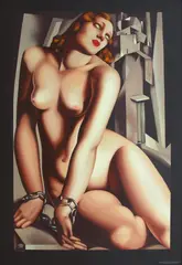 Tamara Łempicka, Andromeda, serigrafia barwna, papier
