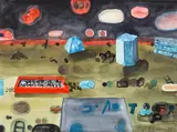 Jan Tarasin, Kolekcja, 1976, 1976, akwarela, papier