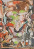 Stasys Eidrigevičius, Adagio, 2000 r., 2000, pastel, papier