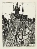 Władysław Rząb, Zgierz, kościół Św. Katarzyny (studnia), 1977