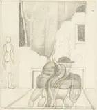 Ryszard Stryjec, Bez tytułu, ołówek, papier