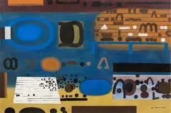 Jan Tarasin, Zapisy, 2000, 2000, olej, płótno