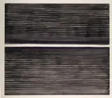 Stefan Gierowski, Kompozycja, akwarela, papier, 48