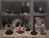 Kiejstut Bereźnicki, Martwa natura z butelkami, 1991-1992