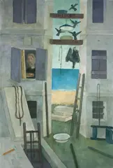 Kiejstut Bereźnicki, Miejsce, 2015, 2015, olej, płótno