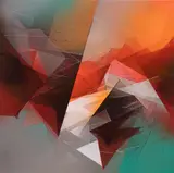 Bartosz Świątecki, Meditation, 2021, 2021, akryl, spray, płótno