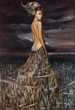 Tomasz Sętowski, Dream city (Kapłanka nocy), 2016 r.