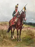 Wojciech Kossak, Ułan spod Savony