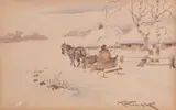 Karol Kossak, Wyjazd