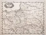 Philippe Briet, Le Royaume de Pologne, mapa pochodząca z „Parallela Geographiae Veteris et Novae Parisiis”, wyd. Philip Briet, Paryż 1648 miedzioryt, 15