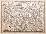 Petrus Kaerius, Polonia et Silesia, wyd. Joannes Cloppenburg, Amsterdam 1630 na verso tekst w języku francuskim miedzioryt, 18