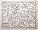 Nicolas Tassin, Polongne et Silesie, mapa pochodząca z “Carte General de la Geographie Royalle…”, wyd. Nicolas Berey, Paryż 1659 miedzioryt, 14