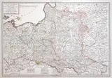 Carte de l'ancien Royaume de Pologne by Pierre Grégoire Chanlaire Edme Mentelle, stan drugi, wyd. Edme Mentelle & Pierre Gregoire Chanlaire, Paryż 1799 miedzioryt kolorowany, wym. mapy 42, sold Feb 2022