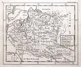 Emanuel Bowen, A map of Poland Prussia and Courland, mapa pochodząca z „An Introduction to Geography by Questions and Answers”, wyd. John Cowley, Londyn 1738 miedzioryt, 11