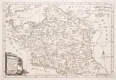 Thomas Kitchin, Poland shewing the claims of Austria, Russia and Prussia, mapa pochodząca z „A new system of geography”, stan pierwszy, wyd. W. Johnson & T. Wilkie, Londyn 1773 miedzioryt, 19
