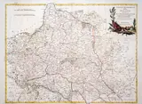 Antonio Zatta, Triplice Ripartimento della Polonia fatto nel 1772, wyd. Antonio Zatta Presso, stan pierwszy, Wenecja 1789 miedzioryt kolorowany w epoce