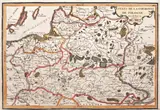 Nicolas de Fer, Estates de la Couronne de Pologne, prawdopodobnie stan trzeci, wyd. Nicolas de Fer, Paryż 1754 miedzioryt kolorowany