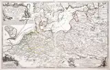 Nicolas de Fer, Estates des Couronnes de Dannemark, Suede et Pologne, stan drugi, wyd. Nicolas de Fer, Paryż 1705 miedzioryt kolorowany liniowo, 44