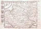 Daniel de la Feuille, Le Royaume de Pologne avec ses confins, mapa pochodząca z „Nouvelle méthode pour apprendre la géographie universelle”, stan czwarty, wyd. Pherotee de la Croix, Lyon 1717 miedzioryt