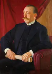 Edward Butrymowicz, Portret Felicjana Otockiego (1870-1931), ok. 1930 r., 1930, olej, płótno