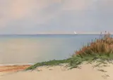 Soter Jaxa-Małachowski, Na brzegu, 1923 r.