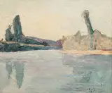 Włodzimierz Terlikowski, Pejzaż śródziemnomorski, 1919 r.