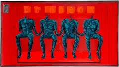 Wojciech Brewka, Connect, 2015, 2015, akryl, plótno