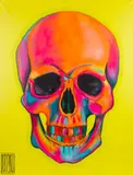 Wojciech Brewka, „Skull” Be happy, 2016, 2016, akryl, płótno