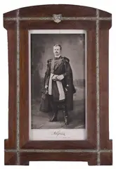 Jacob Blechinger, Portret hrabiego Artura Potockiego, heliograwiura, papier, wym. 20