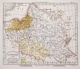 Giuseppe Caniani, La Polonia colle divisioni, stan czwarty, wyd. Rossi Luigi, Mediolan 1820 miedzioryt kolorowany w epoce, 19
