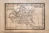 J.T. Scott, Poland, mapa pochodząca z “Atlas minimus, or: a new set of pocket maps...”, wyd. Bowen & Gibson, Matthew Carey, Filadelfia 1798 miedzioryt, wym. mapy 6