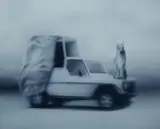 Bartek Otocki, Bez tytułu, z cyklu "Nieodwracalne", 2021, 2021, olej, płótno