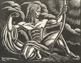 Władysław Skoczylas, Łucznik, 1924